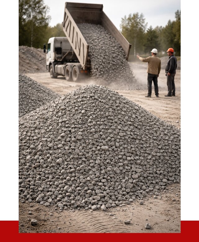 Гранитный щебень фракция 0-5 в Нальчике от 3005 руб ПРОНЕРУДНль