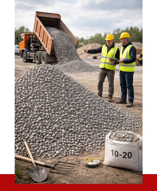 Гранитный щебень фракция 10-20 в Нальчике от 4352 руб.|ПРОНЕРУДНль
