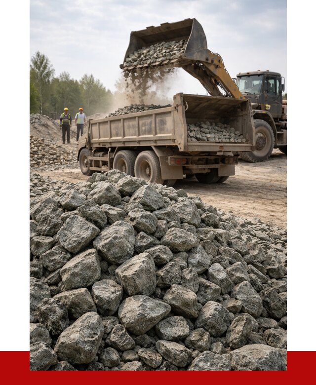 Щебень габбро диабаз фракция 70-150 в Нальчике от 2902 р.|ПРОНЕРУДНль