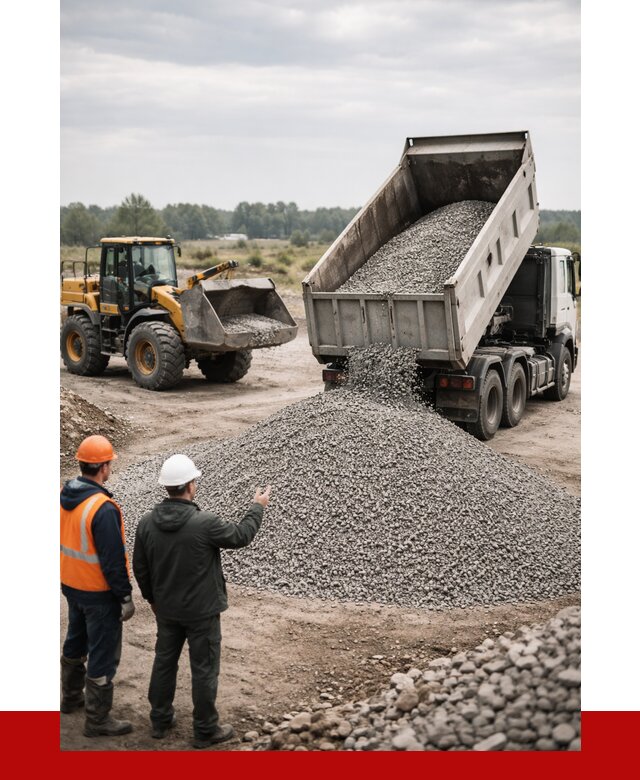 гравийный щебень фракция 3-10 в Нальчике от 3316 р. ПРОНЕРУДНль