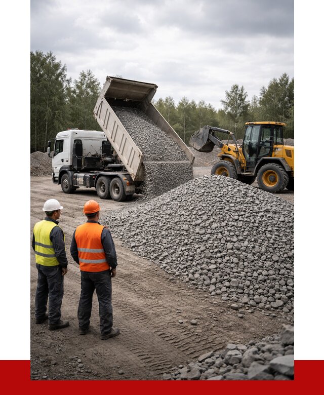 Гравийный щебень фракция 40-70 в Нальчике от 9845р | ПРОНЕРУДНль