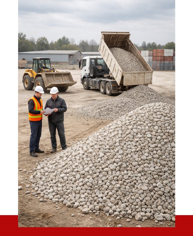 Известняковый щебень в Нальчике от 1451 р. доставка | ПРОНЕРУДНль
