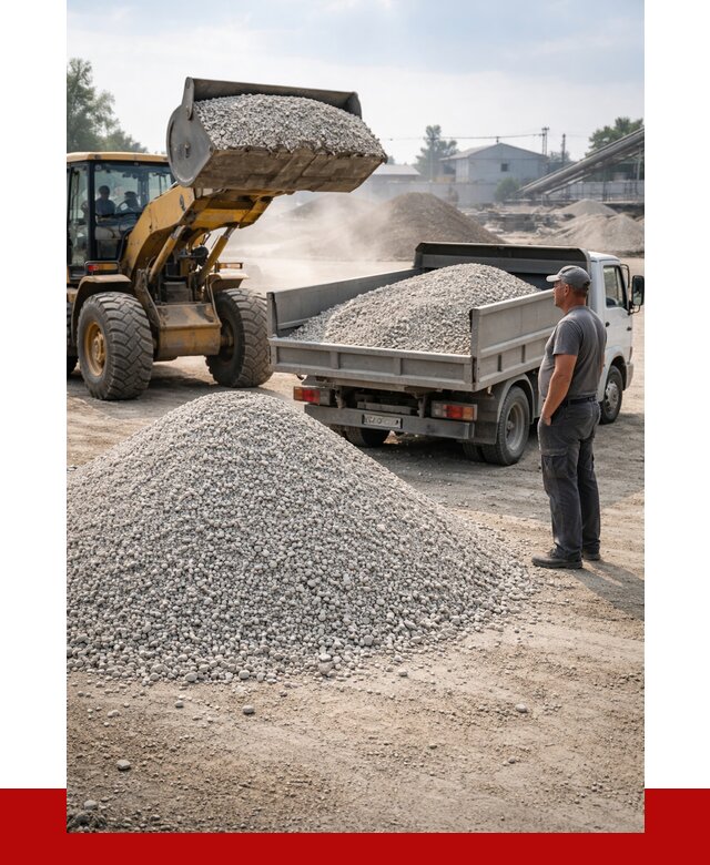 Известняковый щебень фр. 0-5 в Нальчике от 4352 р. | ПРОНЕРУДНль