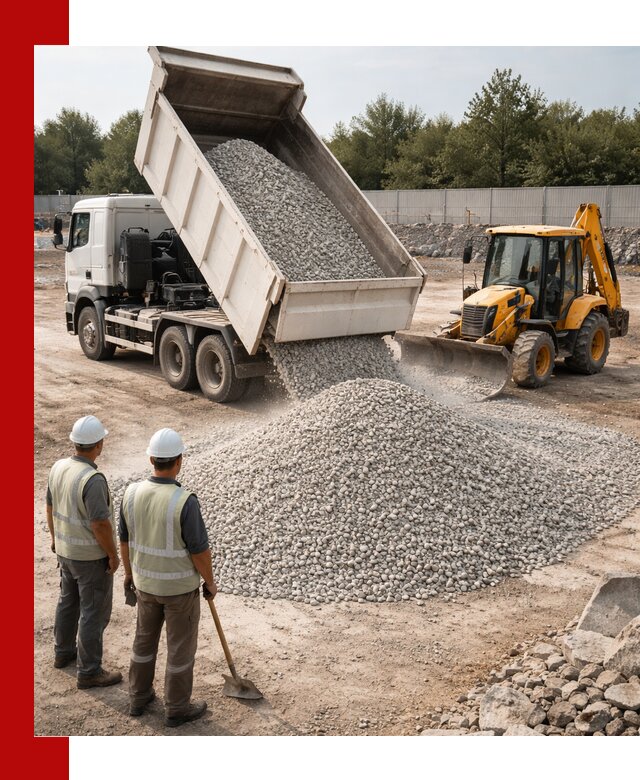 Купить известняковый щебень фракции 5–10 мм с доставкой в Нальчике