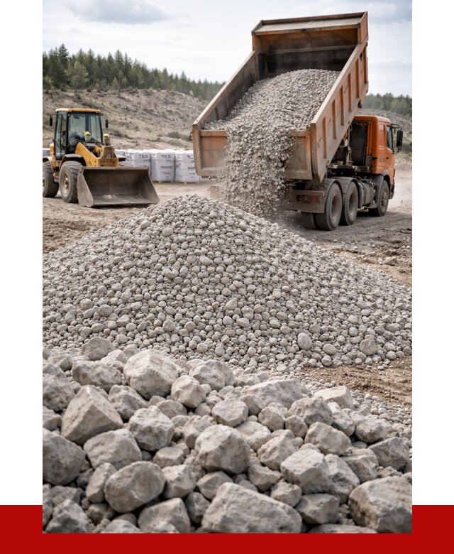 Доломитовый щебень фр. 20-40 в Нальчике от 4352 р. | ПРОНЕРУДНль
