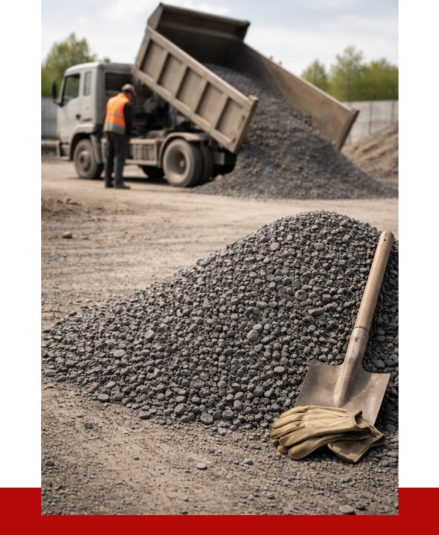 Шлаковый щебень фракция 5-20 в Нальчике от 1865 р. ПРОНЕРУДНль