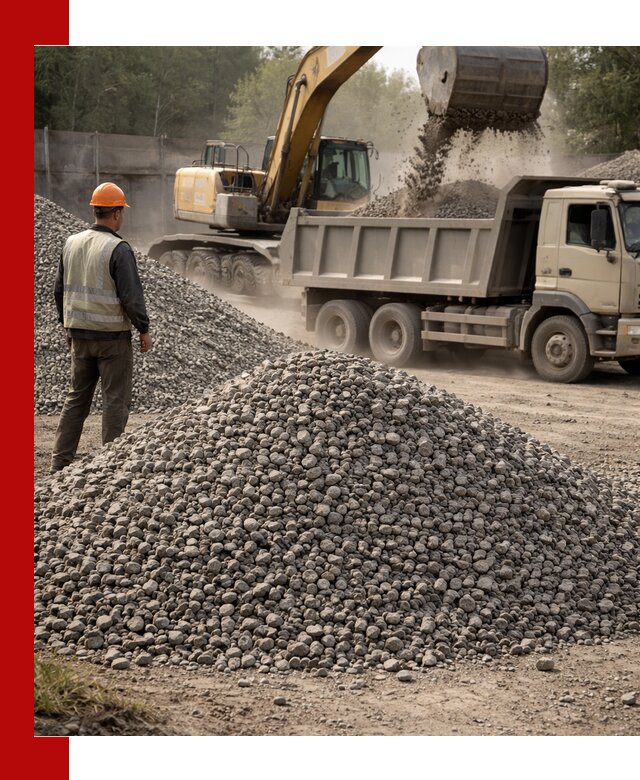 Шлаковый щебень фракция 5-20 с доставкой в Нальчике