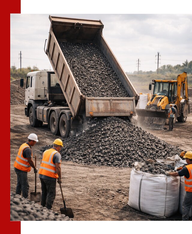 Шлаковый щебень фракция 40-70 с доставкой в Нальчике