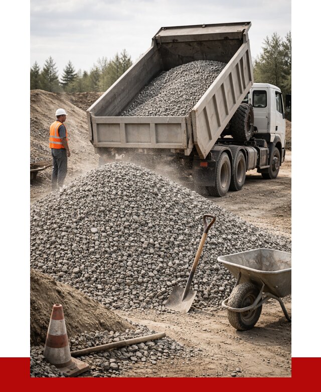 Купить вторичный щебень в Нальчике от 1554 р. - ПРОНЕРУДНль