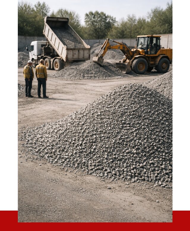 Вторичный щебень фр. 5-20 в Нальчике от 1658 р. - ПРОНЕРУДНль