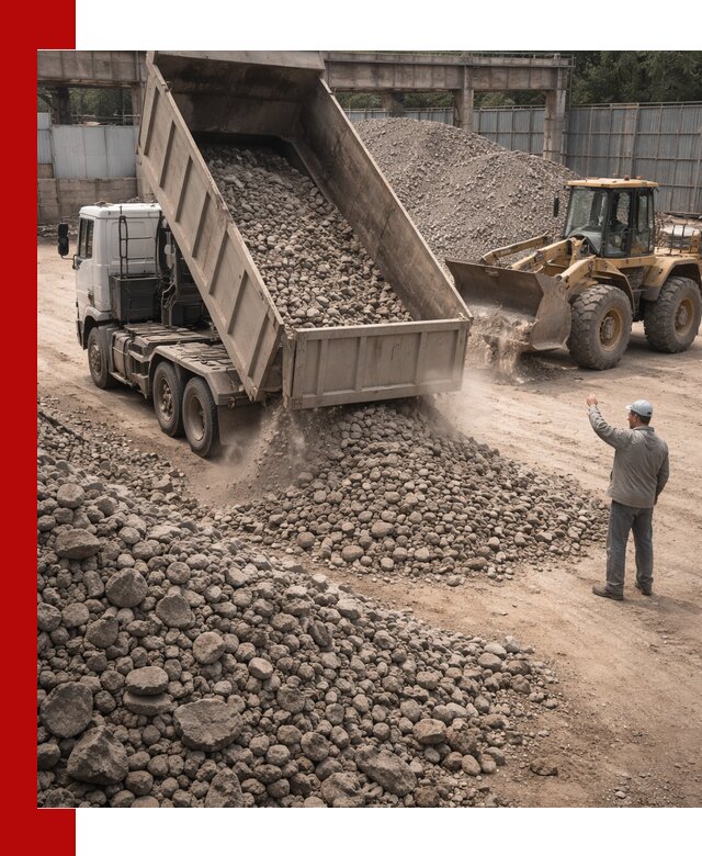 Вторичный щебень фракция 20-40 с доставкой в Нальчике