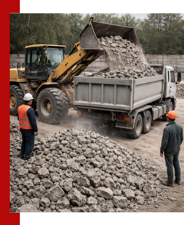 Вторичный щебень фракция 70–150 в Нальчике с доставкой