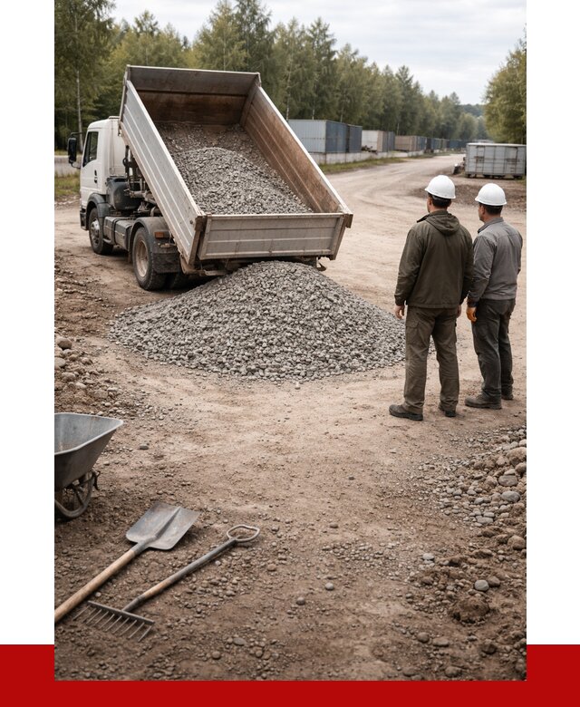 Бетонный щебень фракция 5-20 в Нальчике от 3316 р., ПРОНЕРУДНль