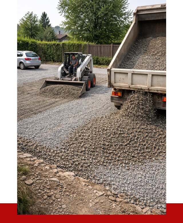 Щебень для парковки в Нальчике с доставкой от 1244 р.| ПРОНЕРУДНль