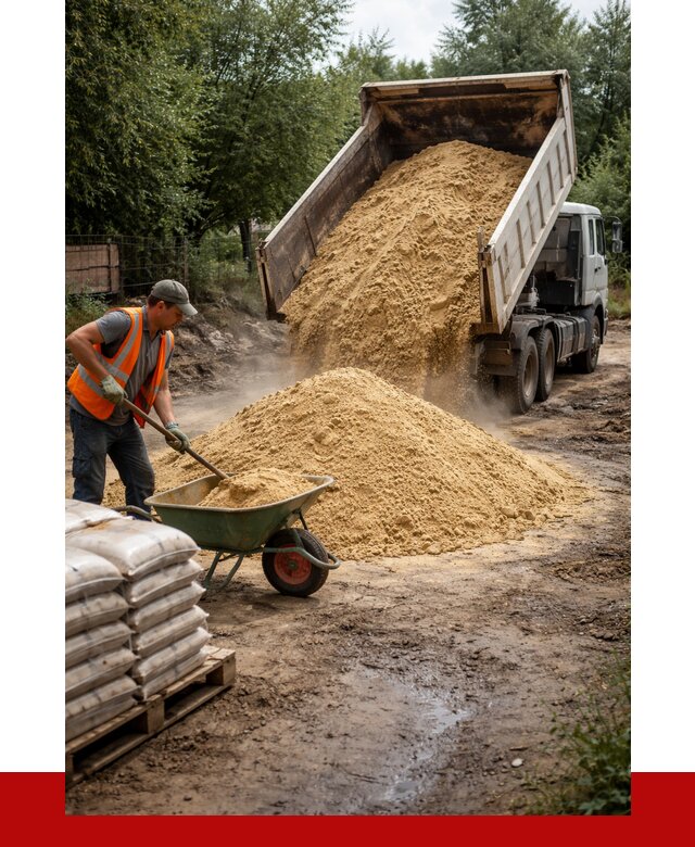 Купить песок с доставкой в Нальчике от 1865 р. | ПРОНЕРУДНль