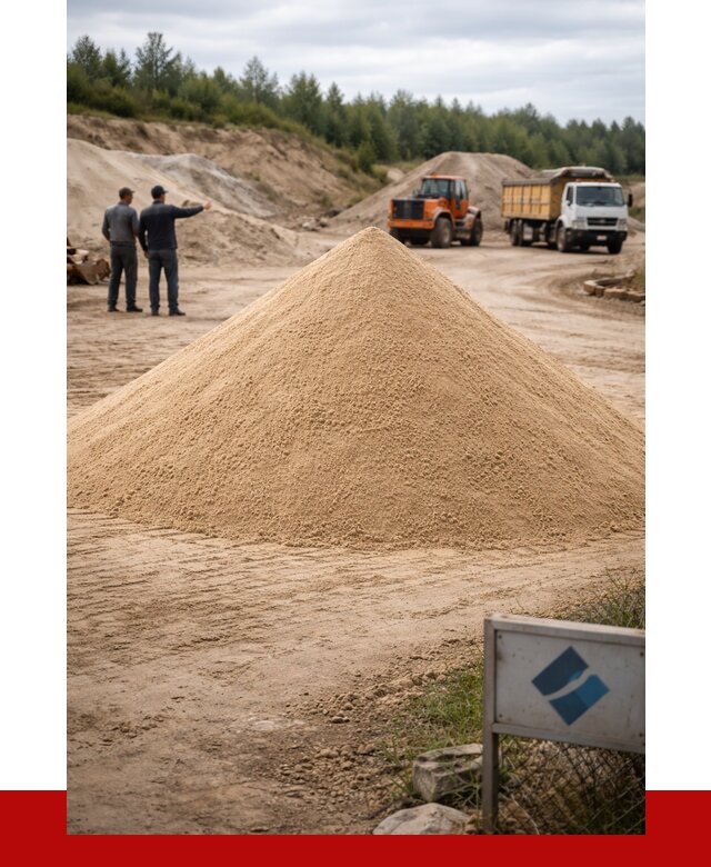 Карьерный песок навалом в Нальчике от 1865 р. | ПРОНЕРУДНль