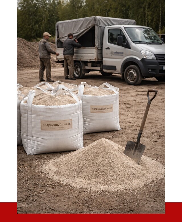 Кварцевый песок для пескоструя в Нальчике от 4663 р. | ПРОНЕРУДНль