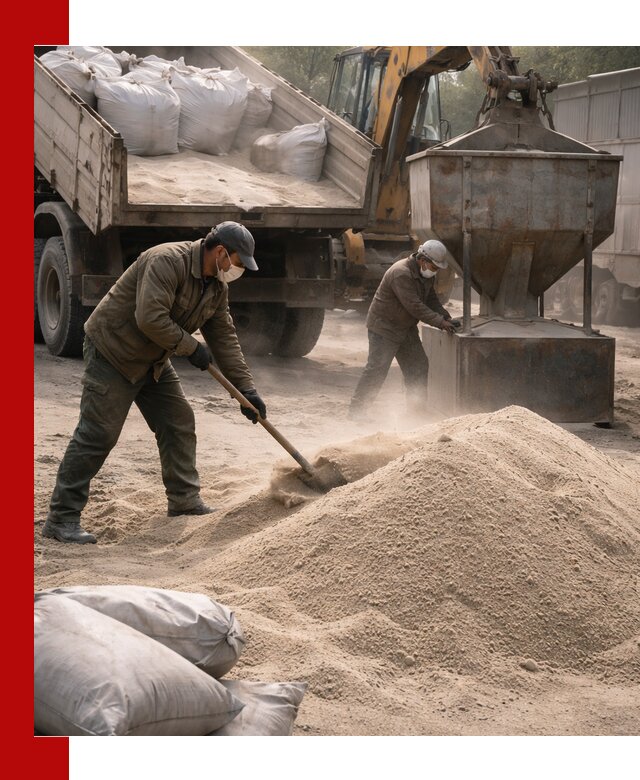 Кварцевый песок для пескоструя в Нальчике — доставка и качество