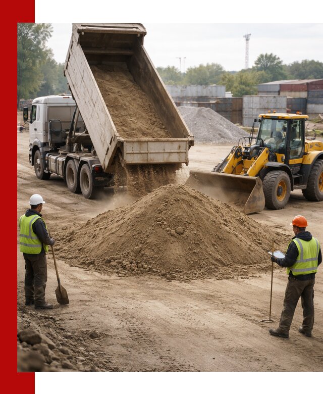 Доставка и продажа пескогрунта оптом и в розницу в Нальчике