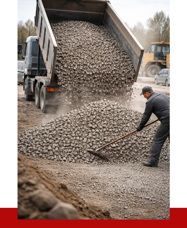 Гравий фракция 20-40 в Нальчике от 2591 р. доставка | ПРОНЕРУДНль