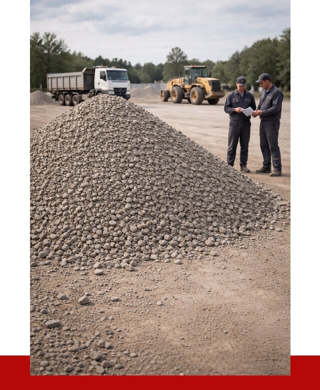 Купить гравий фракция 40-70 в Нальчике от 1244 р. | ПРОНЕРУДНль