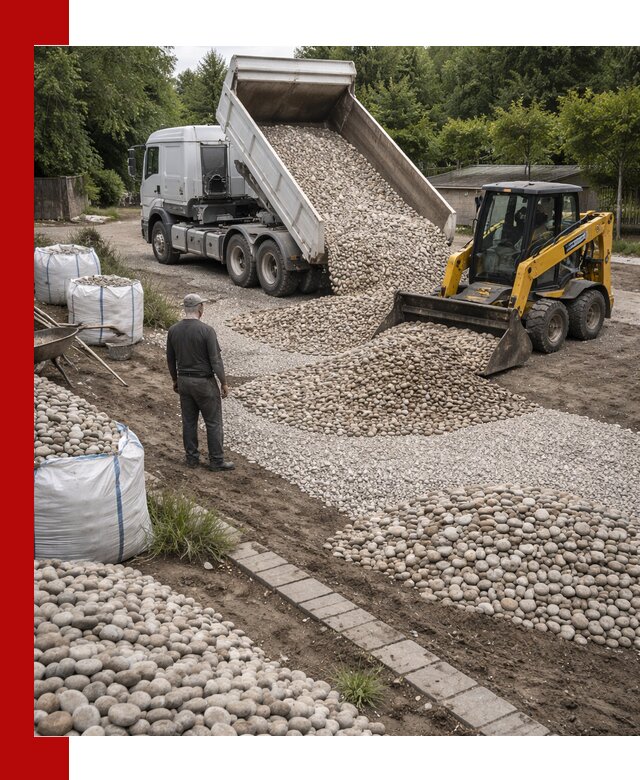 Доставка морской гальки оптом и в розницу в Нальчике