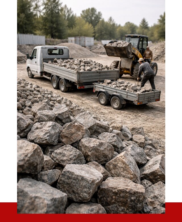 Купить бутовый камень гранитный в Нальчике от 2902 р. | ПРОНЕРУДНль