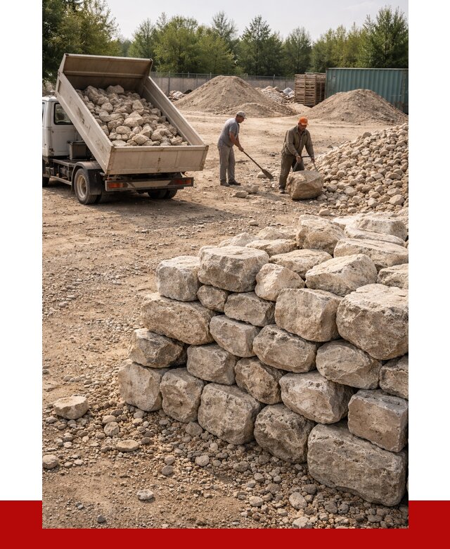 Бутовый камень известняковый в Нальчике от 4352 р. | ПРОНЕРУДНль