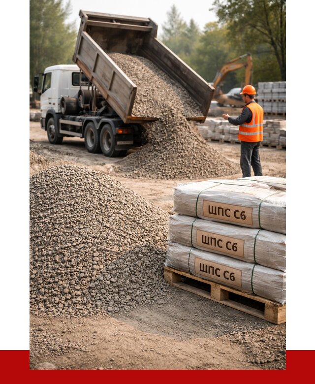 ЩПС С6 в Нальчике с доставкой от 2280 р. за куб | ПРОНЕРУДНль