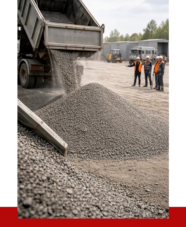 Гравийный отсев 0-5 в Нальчике от 1244 р. с доставкой | ПРОНЕРУДНль