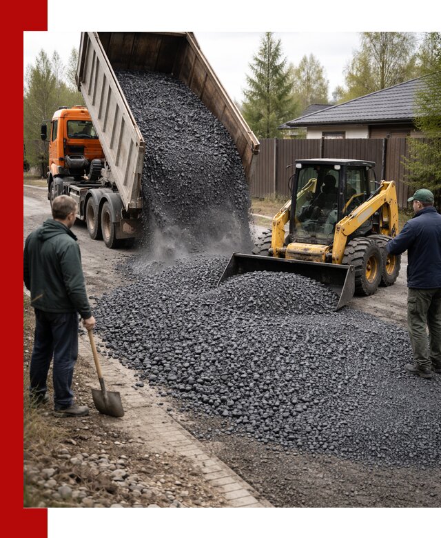 Крошка габбро с доставкой в Нальчике для строительных работ