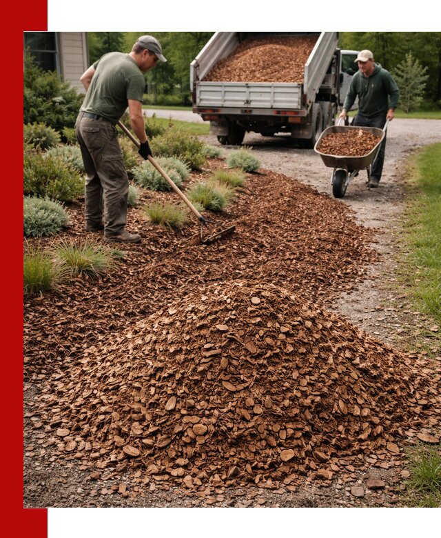 Крошка для мульчирования с доставкой в Нальчике