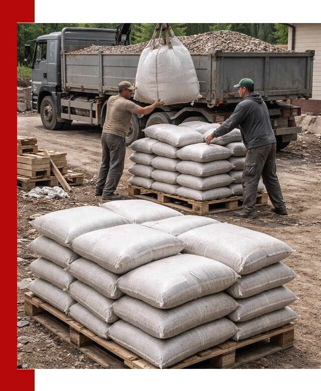 Керамзит в мешках с доставкой в Нальчике от компании-поставщика