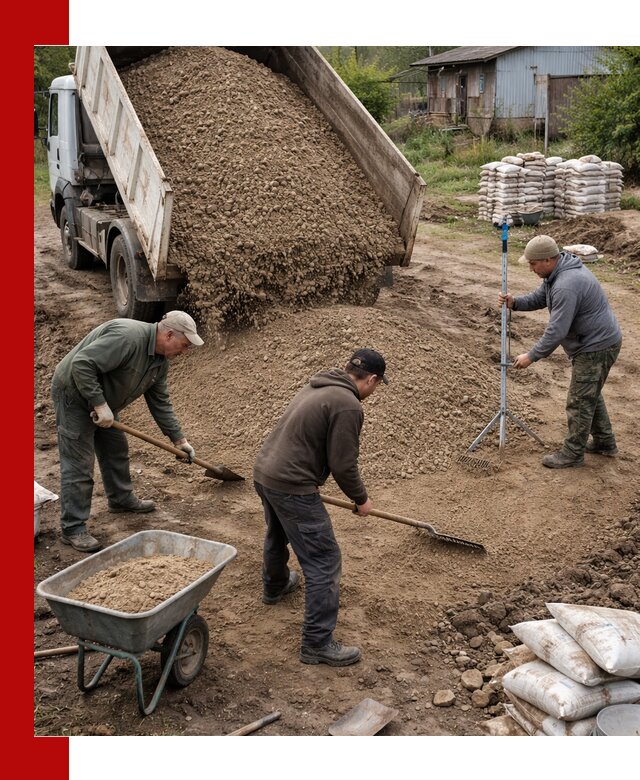 Керамзитовый песок с доставкой в Нальчике оптом и в розницу