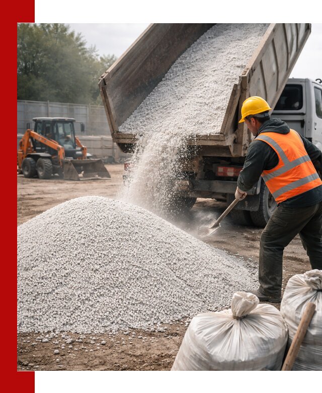 Доставка перлита вспученного в Нальчике оптом и в розницу