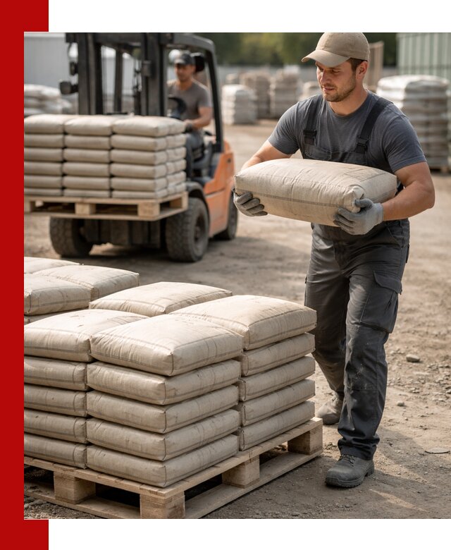 Доставка цемента в мешках оптом и в розницу в Нальчике