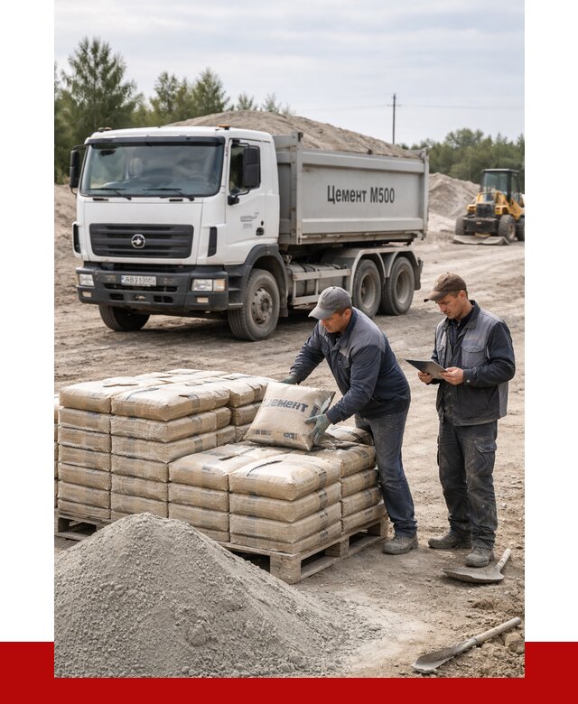 Купить цемент м500 с доставкой в Нальчике от 5389 р. | ПРОНЕРУДНль