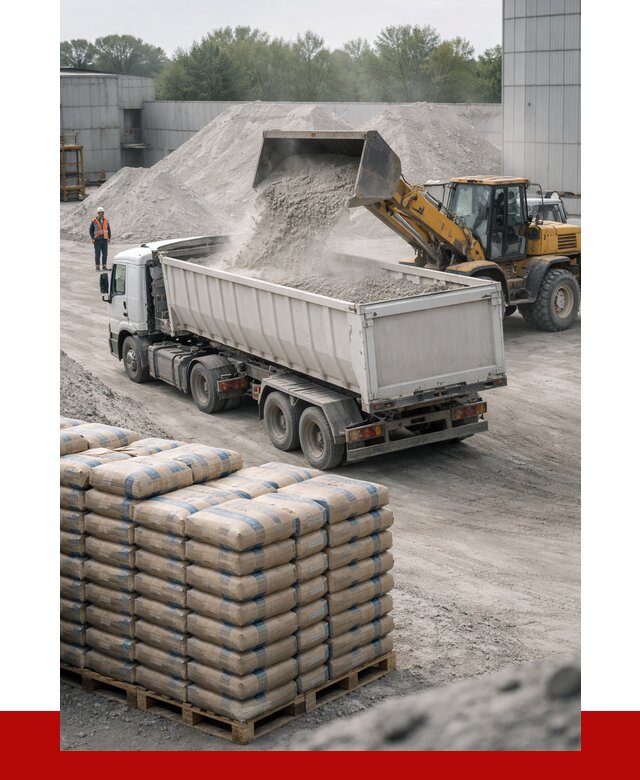 Купить цемент навалом в Нальчике от 5700 р. с доставкой | ПРОНЕРУДНль