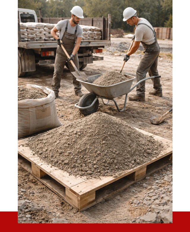 Цементно песчаная смесь М100 в Нальчике от 5389 р. за куб | ПРОНЕРУДНль