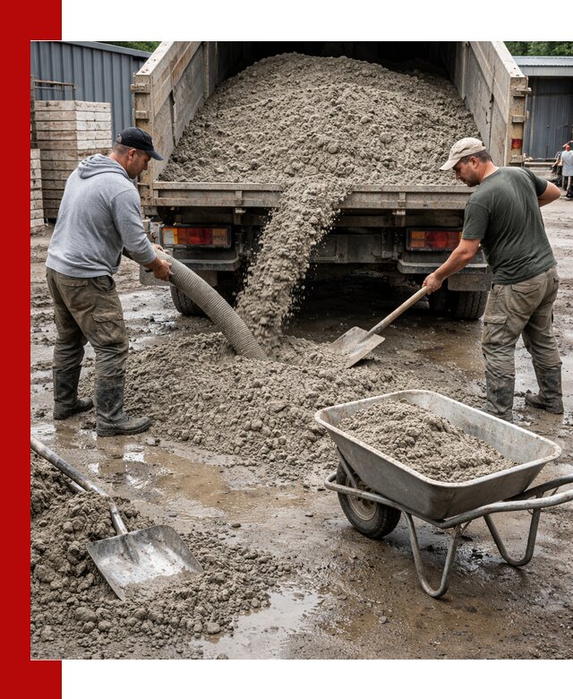 Цементно-песчаная смесь М150 доставка в Нальчике