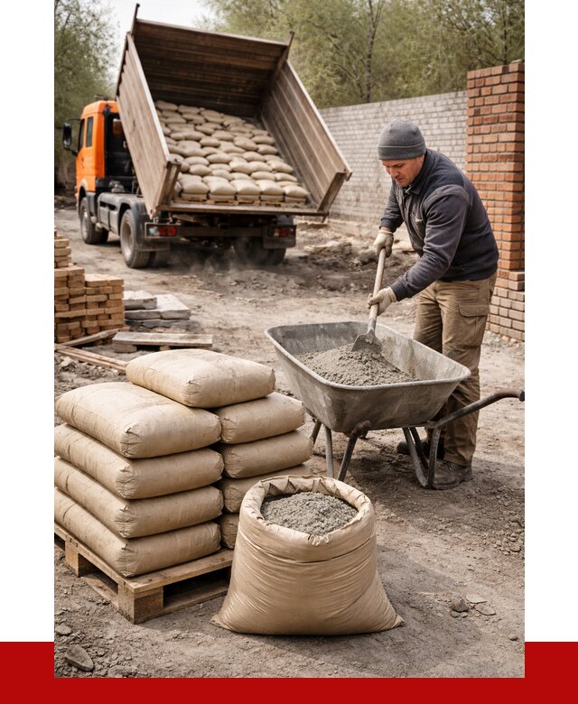 Купить сухую смесь для кладки в Нальчике от 1244 р. | ПРОНЕРУДНль