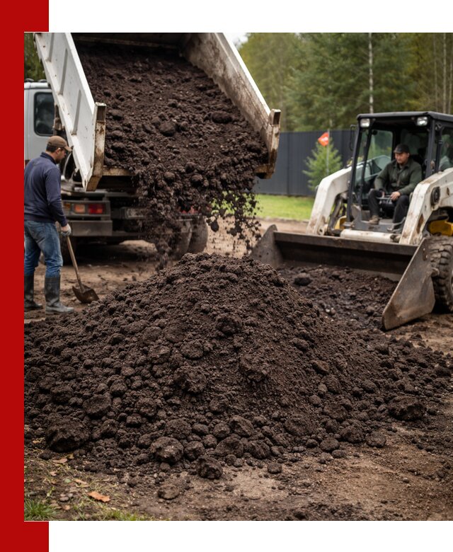 Плодородный грунт с доставкой в Нальчике для садов и огородов