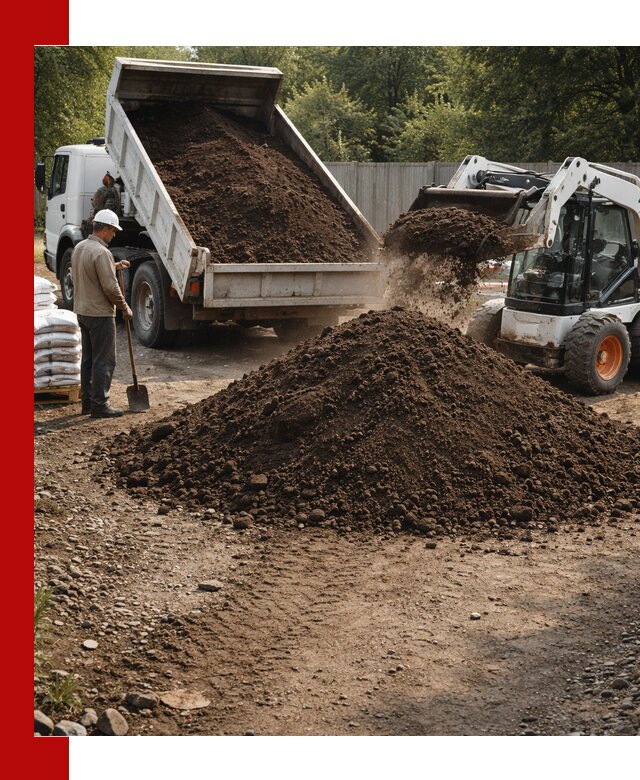 Доставка растительного грунта в Нальчике от производителя оптом и в розницу