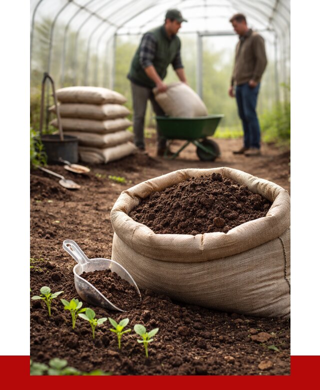 Грунт для теплицы в Нальчике с доставкой от 1554 р. | ПРОНЕРУДНль