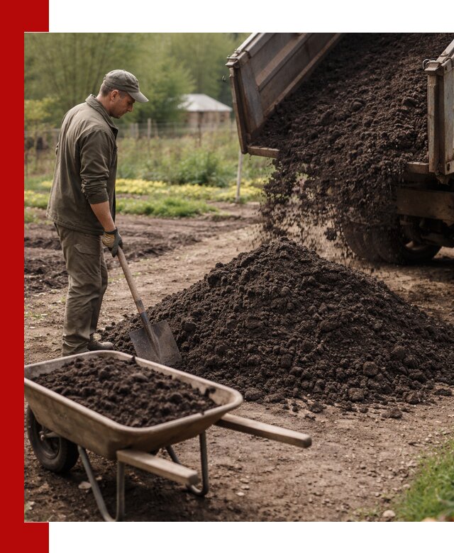 Доставка качественной земли для огорода в Нальчике