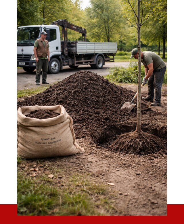 Грунт для посадки деревьев в Нальчике от 1244 р. | ПРОНЕРУДНль