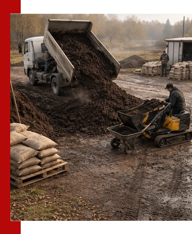 Кислый торф в доставке по выгодным ценам в Нальчике