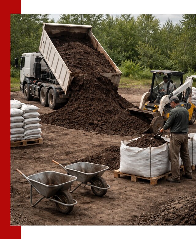 Доставка и продажа торфогрунта в Нальчике оптом и в розницу