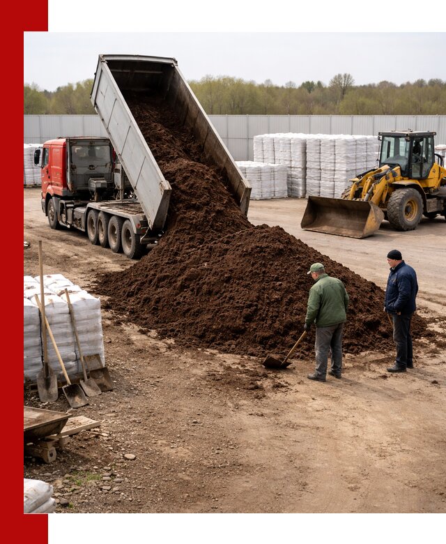 Доставка торфяных смесей оптом и в розницу в Нальчике