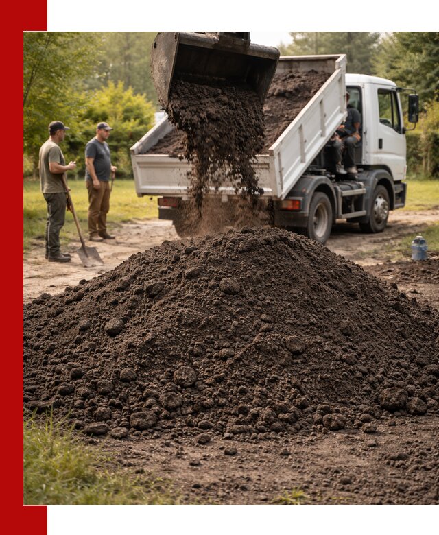 Доставка и продажа чернозема в Нальчике оптом и в розницу